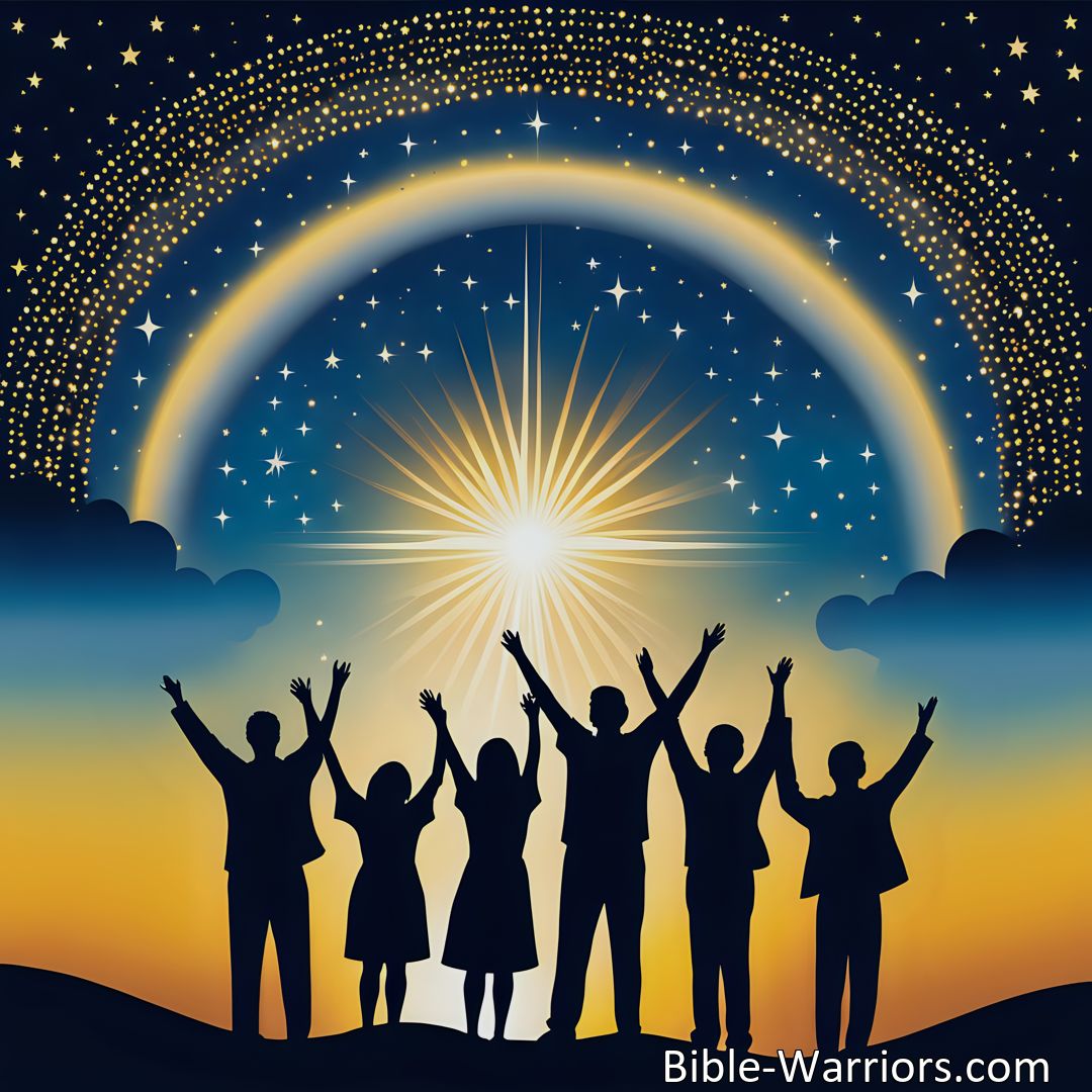 Freely Shareable Hymn Inspired Image Discover how you can be a blessing in the lives of others by radiating heaven's light. Learn the power of small acts of kindness and make a positive impact in the Master's name. Be a sunbeam!