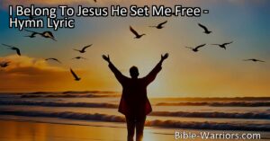 Discover the sweet melody that comes from belonging to Jesus. Find freedom