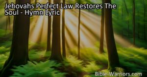 Experience the power and joy of Jehovah's perfect law. Find wisdom