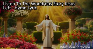 Discover the captivating story of Jesus leaving His heavenly throne in this wondrous hymn. Experience the love and sacrifice that changed the world forever. Listen now to this incredible tale.