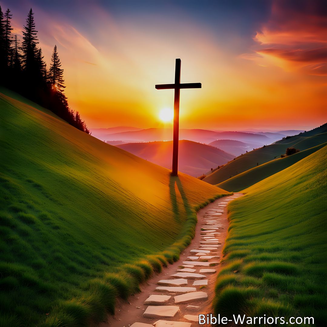 Freely Shareable Hymn Inspired Image Live For Jesus, Serve Him Everyday: A Path to True Blessings. Discover the joy and fulfillment of living for Jesus and serving Him daily. Find guidance, overcome temptations, and spread love to others. Embrace a life filled with purpose and blessings.