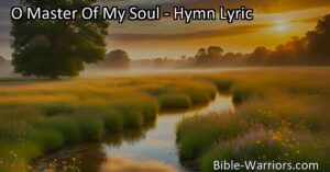 Discover the profound impact of the divine presence in your life with "O Master Of My Soul." Find comfort and strength in knowing you are loved and supported for all eternity. Open your heart and mind to the Master of your soul.