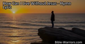 Discover the profound love and protection of Jesus in this inspiring hymn. Find strength and hope in his unwavering presence as your Rock and Fortress. Trust in his mercy and never face life's challenges alone. Live