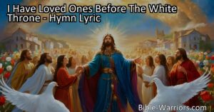 Experience the joy of being surrounded by loved ones before the white throne in this beautiful hymn. Find hope