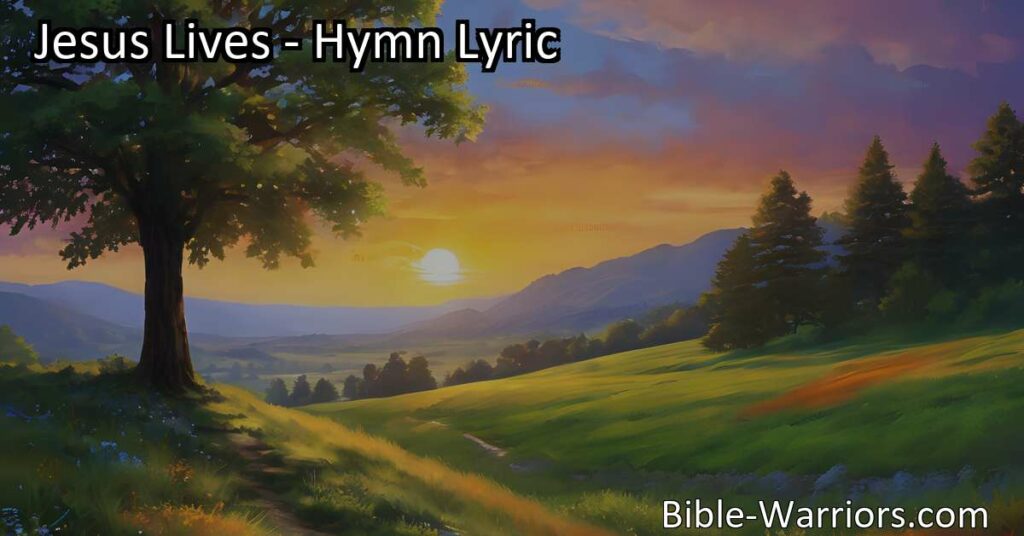 Discover the joy and hope of believing that Jesus lives! Find comfort in His victory over death and let His love guide you through life's challenges. Join in praising Him with Alleluia!