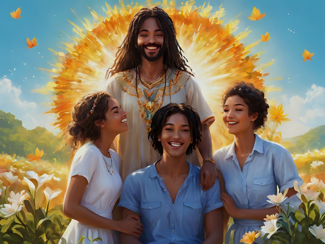 Freely Shareable Hymn Inspired Image Experience the beautiful hymn Of The Savior And His Love To Those You Meet and discover the importance of spreading love and compassion. Share the story today!