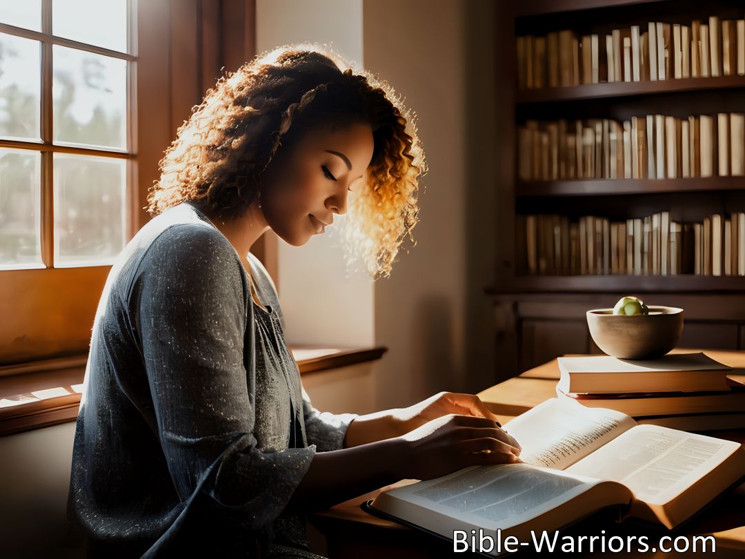 Freely Shareable Hymn Inspired Image Discover the precious gift of Jesus' Bible, filled with wisdom and guidance for victorious living. Find hope, comfort, and eternal treasures in its pages.