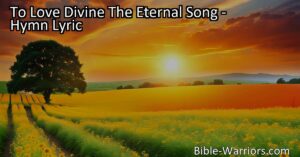Experience the eternal song of love divine in the presence of Jehovah. Join the chorus of the saved and pardoned throng