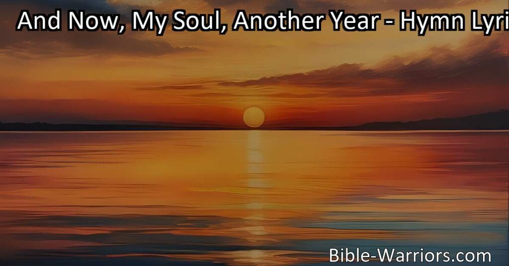 Reflect on your soul's journey with "And Now