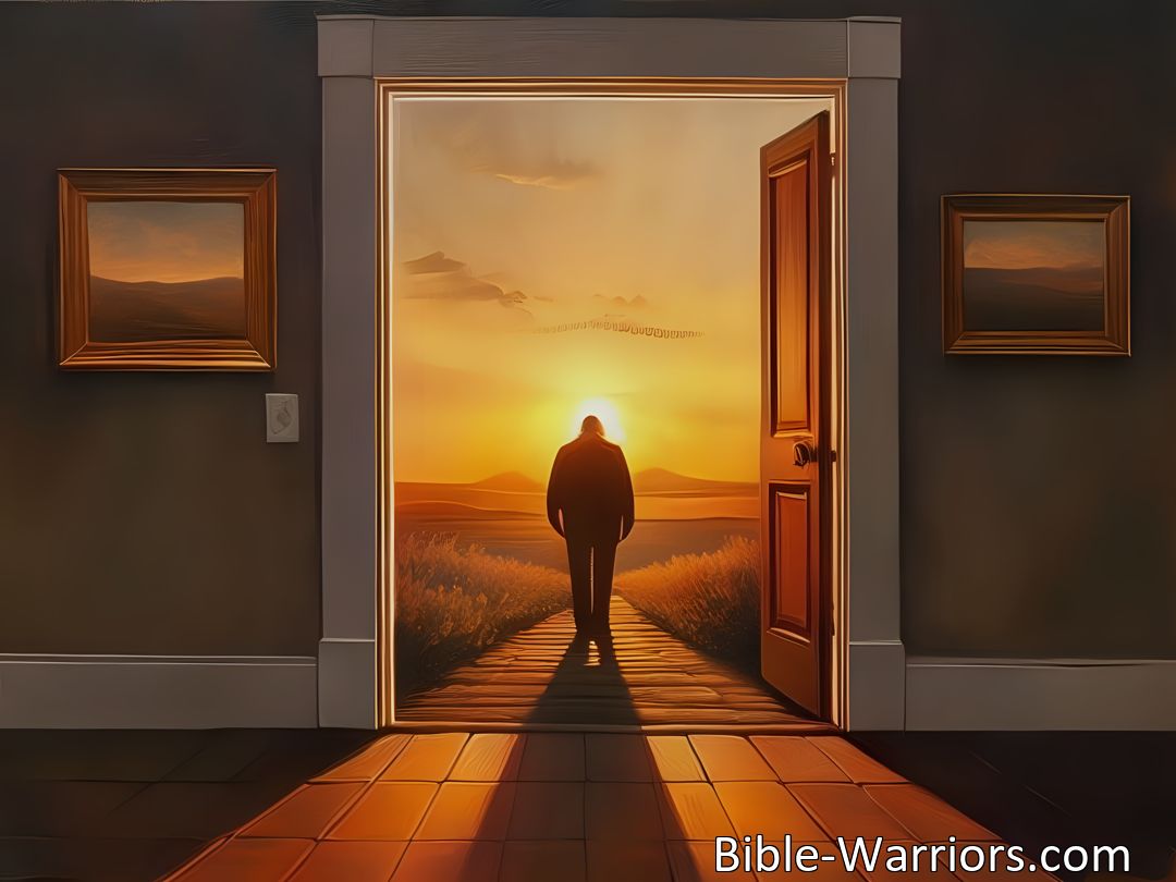 Freely Shareable Hymn Inspired Image Experience transformation and find hope in a heartfelt plea to dear Jesus. Recognize your feelings, seek support, and open the door to a new beginning. Embrace redemption and overcome feelings of being lost.