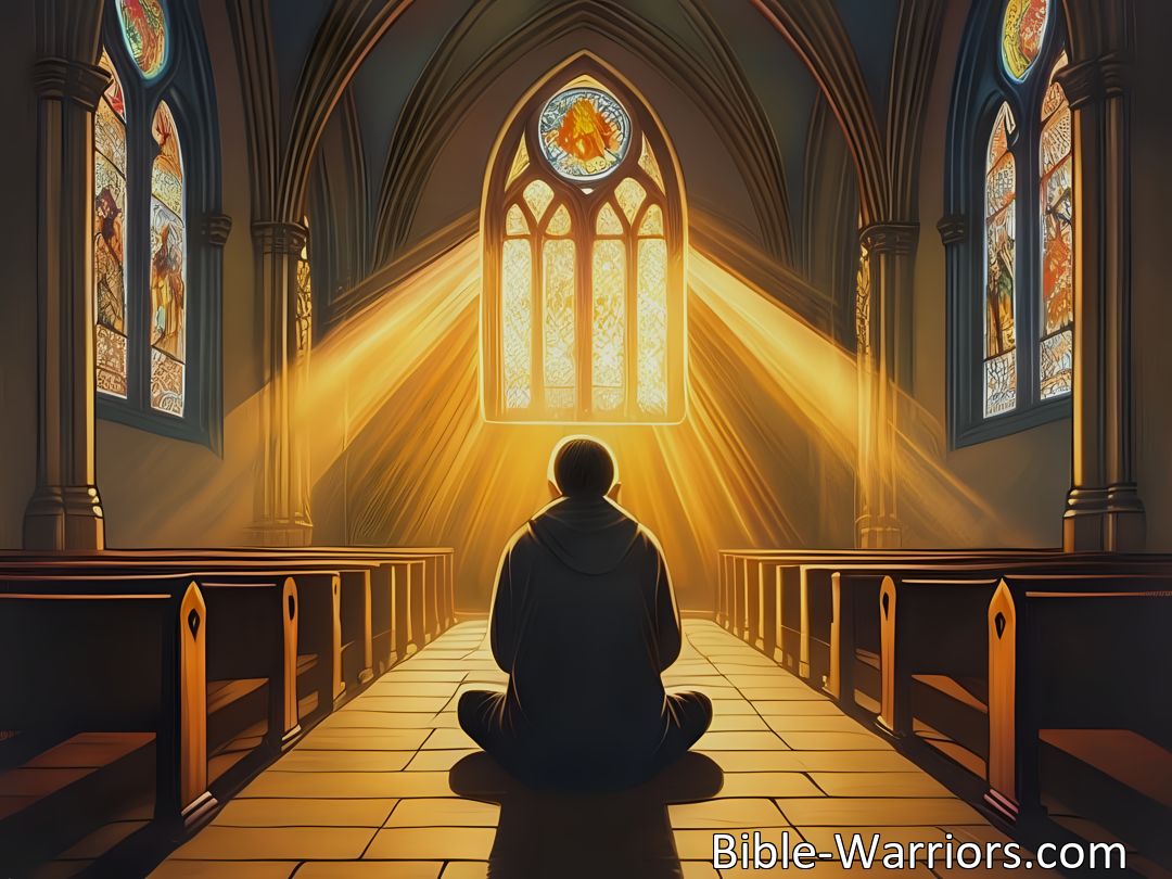 Freely Shareable Hymn Inspired Image Seeking peace and guidance through spiritual wisdom. Discover how to connect with Dearest Jesus for inner joy and fulfillment. Transform your life today.