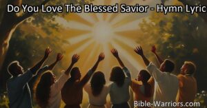 Discover the joy of walking in faith and simplicity with the Blessed Savior. Find peace and purpose in the old-time way. Embrace daily presence