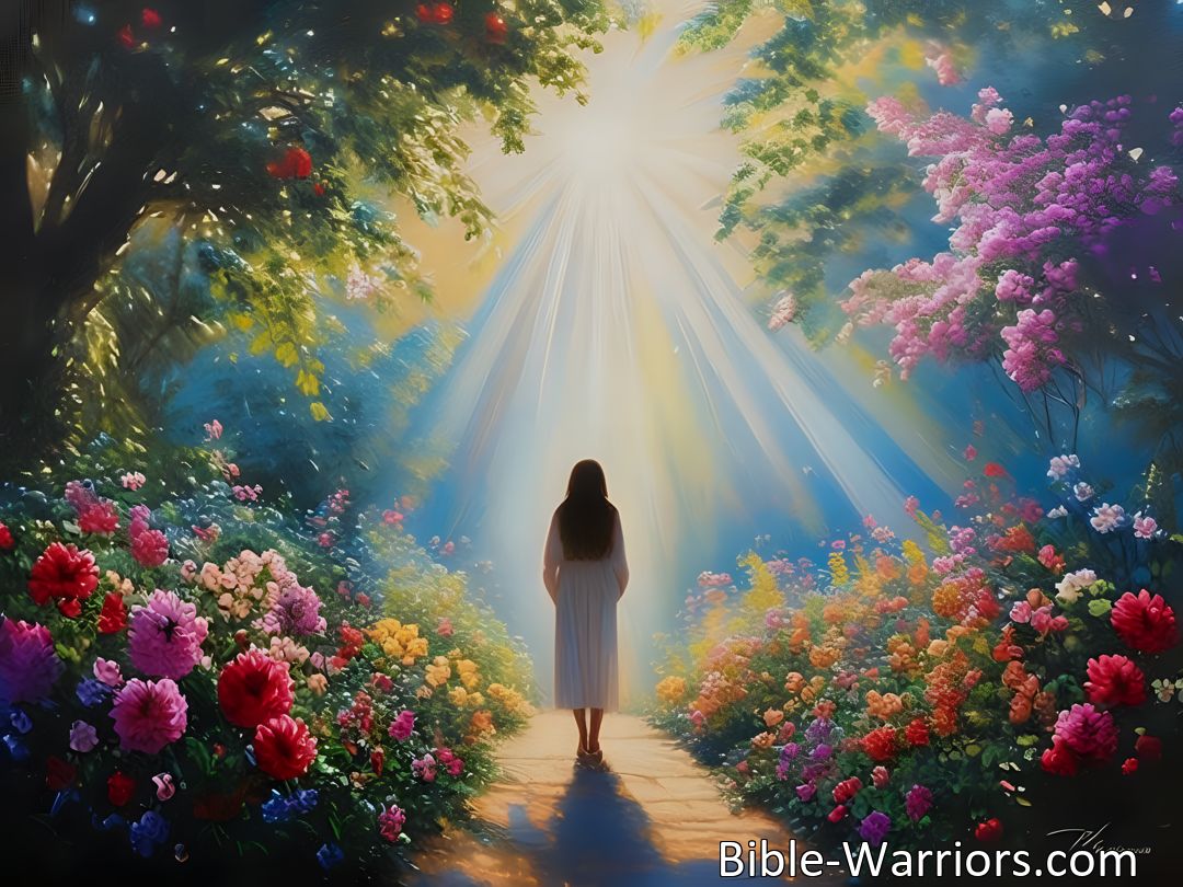 Freely Shareable Hymn Inspired Image Discover the power of seeking guidance from the Holiest Holiest presence in your life. Strengthen your faith, find comfort, and never feel alone on your journey to happiness and fulfillment.