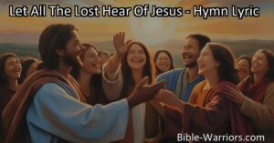 Spread the "Wonderful Story" of Jesus to the lost. Find hope