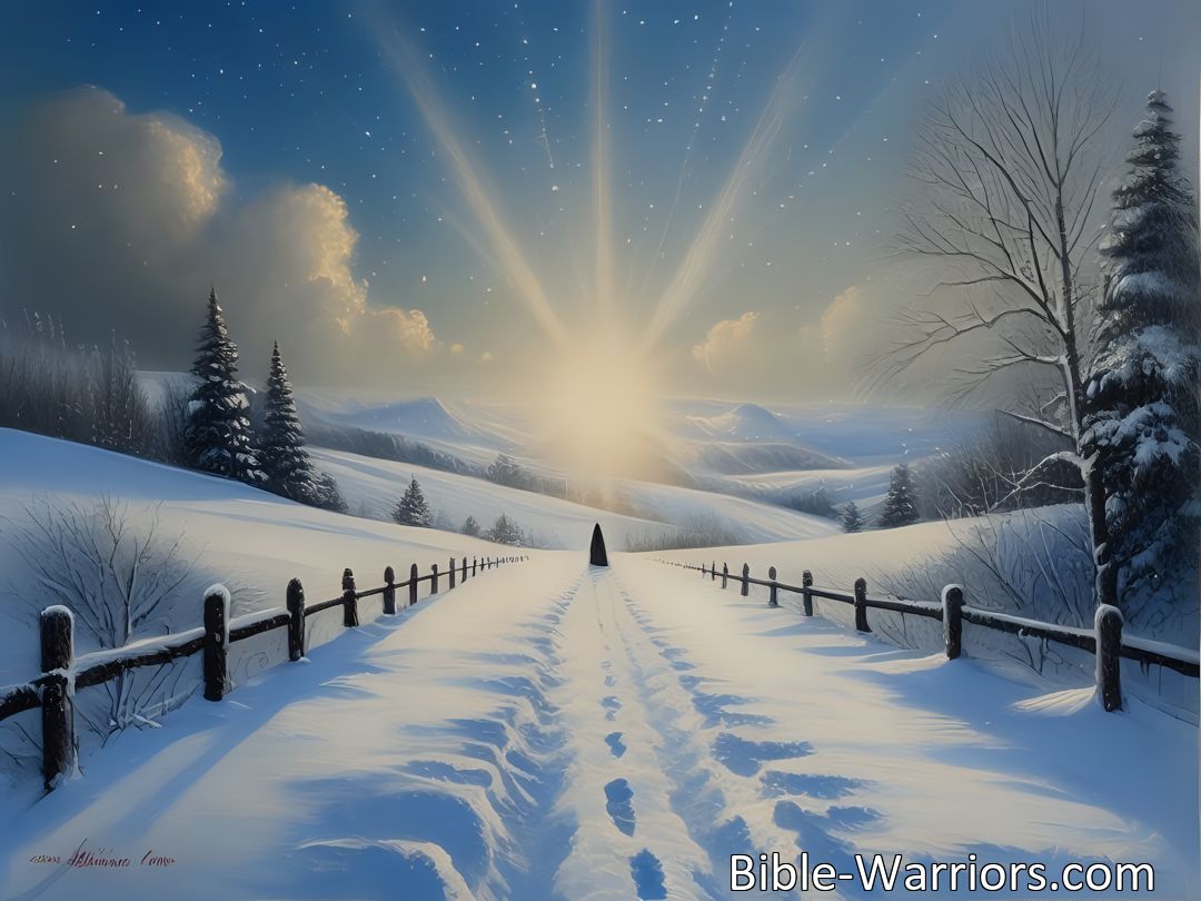 Freely Shareable Hymn Inspired Image Experience transformation and find inner peace through the powerful message of being whiter than snow in Lord Jesus. Begin your journey to peace and fulfillment today.