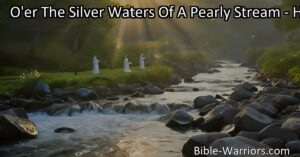 Embark on a spiritual journey through the silver waters of a pearly stream. Explore the blissful dreams just before the dawning of the day. Discover inner peace and connection in this enchanting reflection.