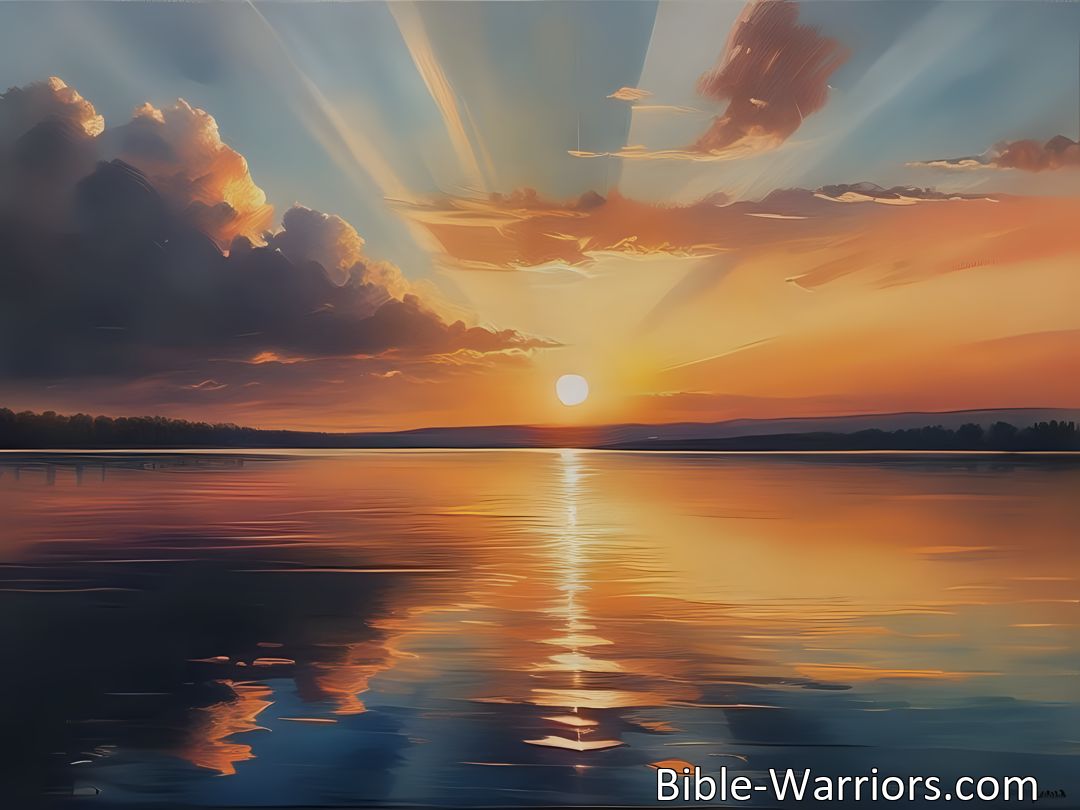 Freely Shareable Hymn Inspired Image Discover the powerful and transformative story of Jesus, filled with love, resilience, and hope. Learn how to find peace and happiness by embracing His teachings. Explore practical steps to integrate this wisdom into your life.