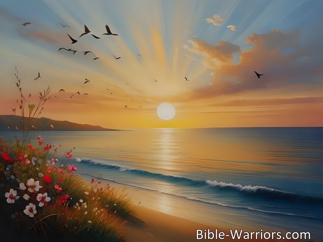 Freely Shareable Hymn Inspired Image Experience the timeless message of trust and hope in The Lord Praise Praise My Soul The Lord. Find inner peace and fulfillment through spiritual connection and practical steps for greater happiness.